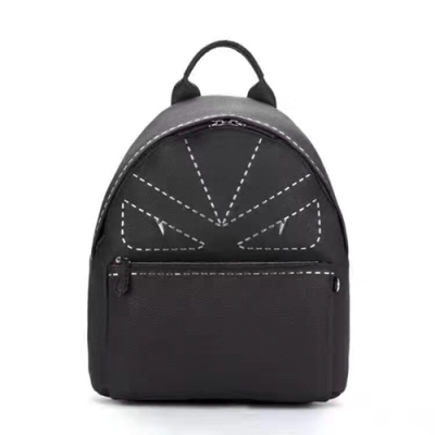 [팬디] 수입가죽 블랙 남성용 백팩 fd0014b - Fendi Leather Black Mens Backpack