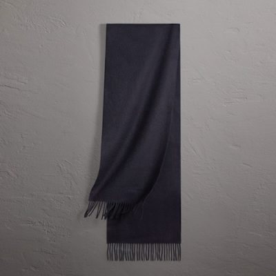 [버버리] 클래식 캐시미어 남여공용 네이비 스카프 bu0011w - Burberry Classic Cashmere Navy Scarf