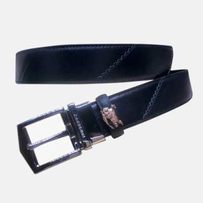 [버버리]시그니처 체크 프린트 블랙/브라운 남성용 벨트 bu0003y - Burberry Signature Check Printed Mens Belt