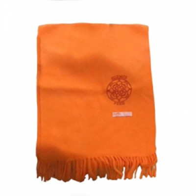 [에르메스] 케시미어 남여공용 오랜지 스카프 he0005w - Hermes Cassimere Orange Scarf