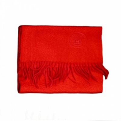 [에르메스] 케시미어 남여공용 래드스카프 he0009w - Hermes Cassimere Red Scarf