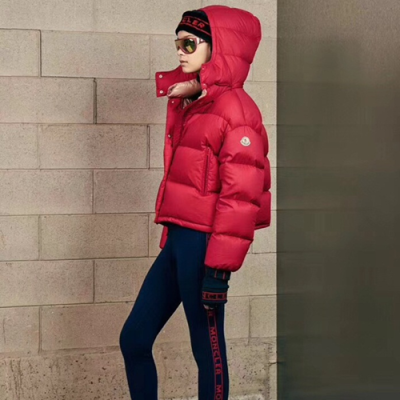 [몽클레어] 17 다운자켓 여성용 래드 95% 오리털 mo0019m - Moncler 17 Down Jacket Ladies Red 95% Duck Down