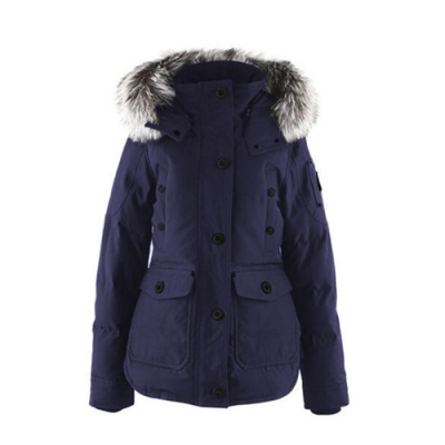 [무스너클] 다운코트 여성용 다크블루 ms0003m - Moose Knuckles Down Coat Ladies Dark Blue