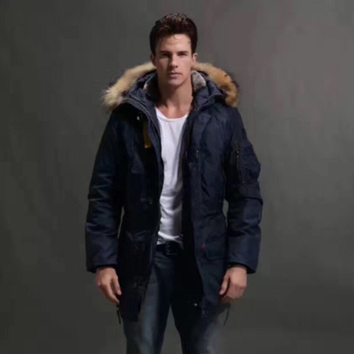 [파라점퍼스] 다운코트 남성용 네이비 90% 오리털 pa0010m - Parajumpers Down Coat Men Navy 90% duck down