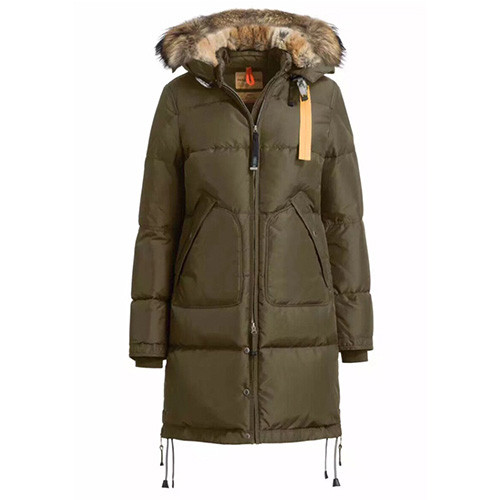 [파라점퍼스] 다운코트 여성용 카키 90% 오리털 pa0017m - Parajumpers Down Coat Ladies Khaki 90% duck down