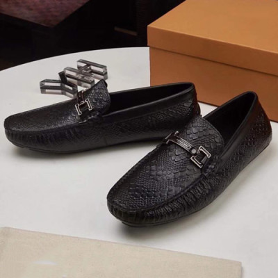 [루이비통] 유팁 모카신 레더 남성용 신발 lv0024x - Louis Vuitton U-Tip Mokasin Leather Mens Shoes