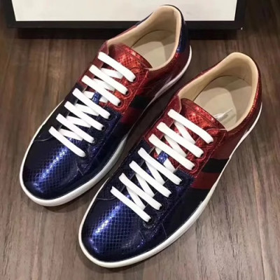 [구찌] 퍼플+레드 남성용 스니커즈 gu0007x - Gucci Purple+Red Mens Sneakers