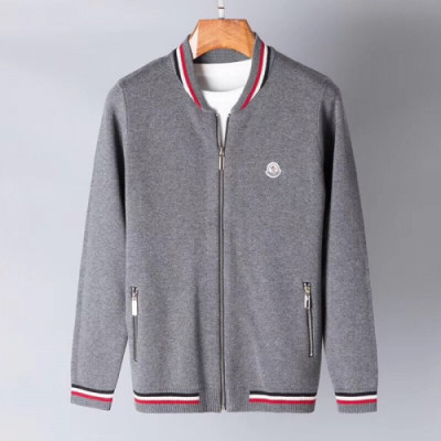 MONCLER 2018 MENS  KNIT JACKET - 몽클레어 남성 니트 자켓 MCO0165 , 2색 (블랙/네이비)