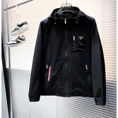 PRADA MENS WIND BREAKER JACKET - 프라다 남성 신상 바람막이 자켓 PRA0032
