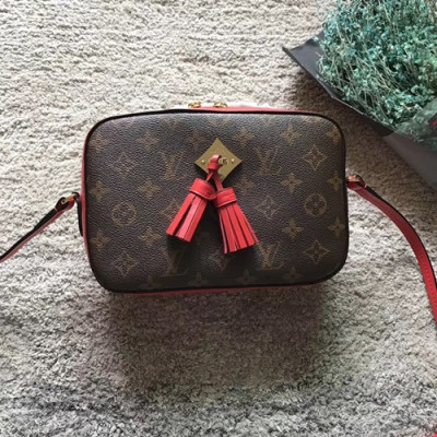 Louis Vuitton Sainttonge Monogram Cross Bag,22cm - 루이비통 생통주 모노그램 크로스백 M43555,LOUB0042,22cm,5색(블랙,베이지,레드,핑크,진핑크)