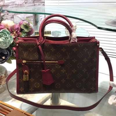 Louis Vuitton Monogram Foengkur Hand Bag,32cm - 루이비통 모노그램 포팽쿠르 핸드백 M43433,LOUB0051 ,32cm