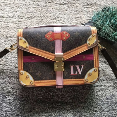 Louis Vuitton Women Cross Bag,25cm - 루이비통 모노그램 여성용 크로스백 M63628,LOUB0077,25cm