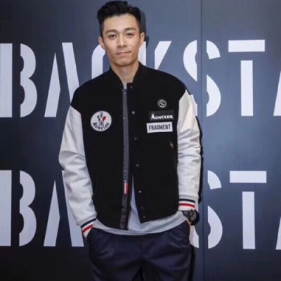 [몽클레어]Moncler&Frgment Collabo 2018 Mens PADDING JACKET - 몽클레어&프라그먼트 콜라보 남성 패딩자켓 Moc0192x.Size(m - 3xl).블랙