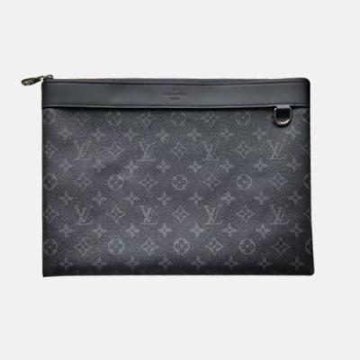 Louis Vuitton Pochette Apollo Clutch ,34cm - 루이비통 포쉐트 아폴로 남여공용 클러치 M62291,LOUB0183 ,34cm,블랙