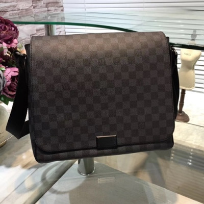 Louis Vitton Damier District Cross Bag,27cm/33cm - 루이비통 다미에 디스트릭트 남성용 크로스백 N41213/N41212,LOUB0232,27cm/33cm