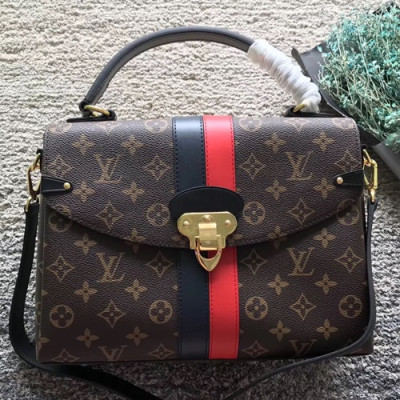 Louis Vuitton MonogramTop Handle Shoulder Bag,27cm/34cm - 루이비통 모노그램 탑 핸들 숄더백  M48998,LOUB0245 ,27cm/34cm,브라운