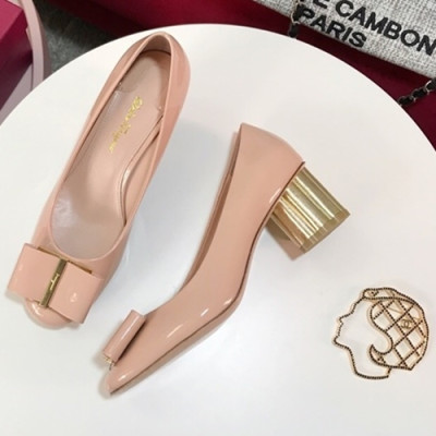 FERRAGAMO SALVATORE 2018 LADIES LEATHER PUMPS - 페레가모 여성 페이던트 펌퍼스 FER0034 , 사이즈 (225 - 245)