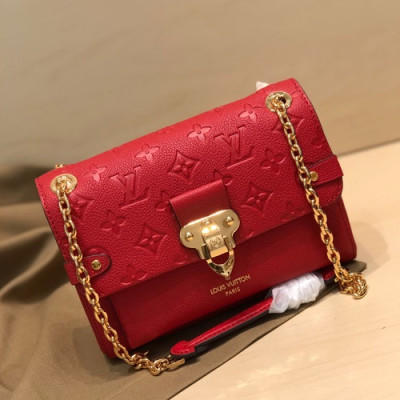 Louis Vuitton VAVIN MonogramEmpreinte Chain Shoulder Bag,15cm - 루이비통 바뱅 모노그램 앙프레뜨 체인 숄더백 M44151 ,LOUB0285,15cm