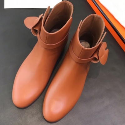 HERMES H-KELLY 2018 LADIES LEATHER ANKLE BOOTS - 에르메스 켈리 레더 앵클부츠 HER0021