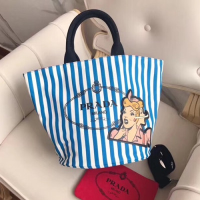 Prada 2018 Women Tote Bag,39CM - 프라다 2018 여성용 토트백,1BG161-1, 39cm