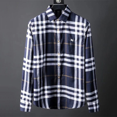 BURBERRY 2018 MENS  SHIRT- 버버리  남성 셔츠B690-692  3색 (네이비,카키,브라운) 사이즈(M-3XL)