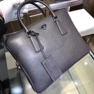 Prada Saffiano Mens Business Bag,36CM - 프라다 사피아노  남성용 서류가방 2VE368-14 ,36CM