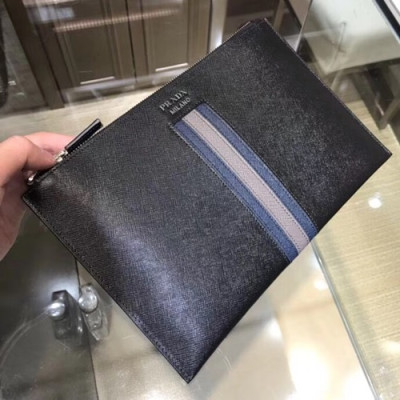 Prada Mens Clutch Bag,28CM - 프라다  남성용 클러치백 2NG005-4,28CM