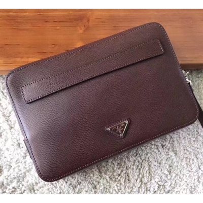 Prada Mens Clutch Bag,23.5CM - 프라다 남성용 클러치백 2VF052-3,23.5CM