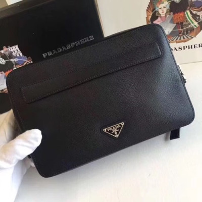 Prada Mens Clutch Bag,23.5CM - 프라다 남성용 클러치백 2VF052-6,23.5CM