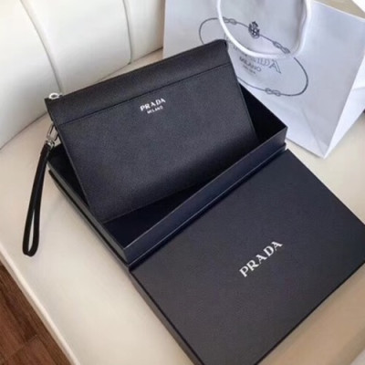 Prada Saffiano Mens Clutch Bag,26M - 프라다 사피아노 남성용 클러치백 2VF019-4,26CM