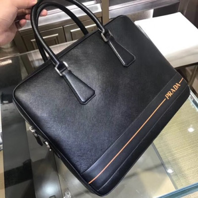 Prada Saffiano Mens Business Bag,36CM - 프라다 사피아노  남성용 서류가방 2VE368-24 ,36CM