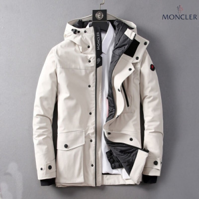 MONCLER 2018 MENS DOWN PADDING JACKET - 몽클레어 남성 다운 패딩자켓 MOC0227 , 2색 (블랙/화이트) 사이즈(M - 3XL)