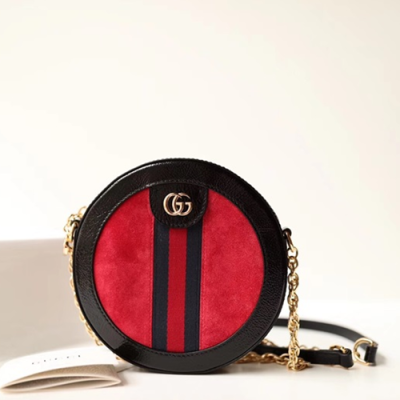 Gucci GG Ophidia Mini Velvet Round Women Shoulder Bag,18CM - 구찌 GG 오피디아 미니 벨벳 라운드 여성용 숄더백 550618, GUB0033,18CM