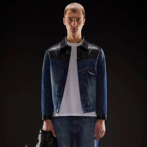 [매장판] MONCLER 2018 MENS DENIM HOOD PADDING JACKET - 몽클레어 남성 후드타입 패딩자켓 MOC0234 , 사이즈 (M - 3XL)