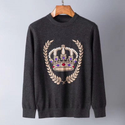 Dolce&Gabbana Mens Round Sweaters - 돌체앤가바나 남성 라운드 니트 - dol44x