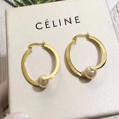 CELINE Yellow Gold Earring - 셀리느 여성용 18k도금 옐로우 골드 귀걸이