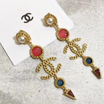 CHANEL  Yellow Gold  Earring - 샤넬  여성용 18k도금 옐로우 골드 귀걸이