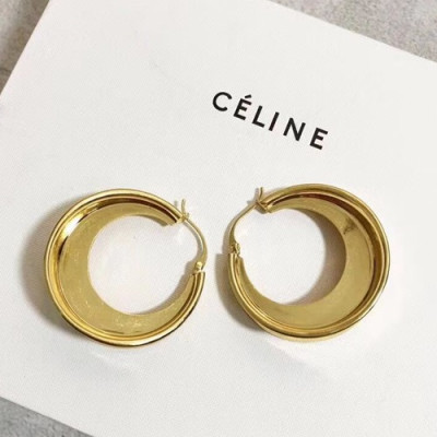 CELINE Yellow Gold Earring - 셀리느 여성용 18k도금 옐로우 골드 귀걸이