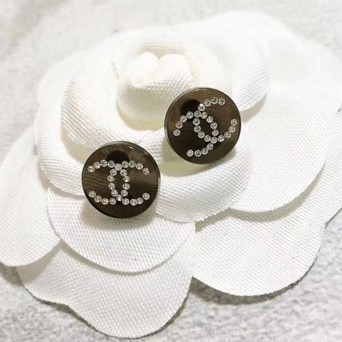 CHANEL  White Gold  Earring - 샤넬  여성용 18k도금 화이트 골드 귀걸이