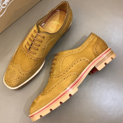 CHIRSTIAN LOUBUTIN 2018 MENS LEATHER OXFORD - 크리스챤 루부탱 남성 레더 옥스퍼드 BTIN006 , 사이즈 (240 - 275)