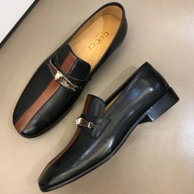 GUCCI 2018 MENS STRAP LEATHER LOAFER  - 구찌 남성 스트랩 레더 로퍼 GUC0119 , 사이즈 (240 - 270)