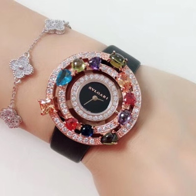 BVLGARY LADIES QUARTZ Bvl0001 - 불가리 레이디스 쿼츠, 블랙