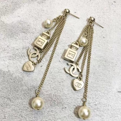 CHANEL  Yellow Gold  Earring - 샤넬  여성용 18k도금 옐로우 골드 귀걸이