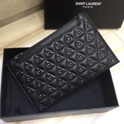 Saint Laurent Women Clutch Bag,27CM - 입생로랑 여성용 클러치백 541118,27CM,블랙