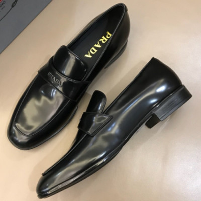 PRADA 2018 MENS STRAP LEATHER LOAFER  - 프라다 남성 레더 스트랩 로퍼 PRA0090 , 사이즈 (240 - 265)