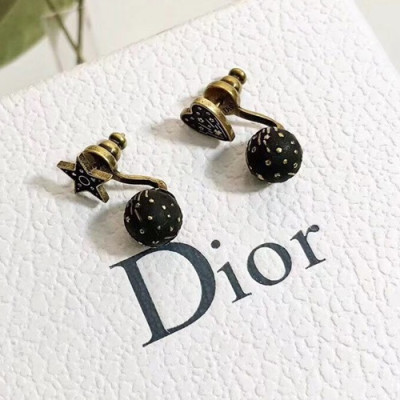 Dior Rose Gold Earring - 디올 여성용 18k도금 로즈 골드 귀걸이