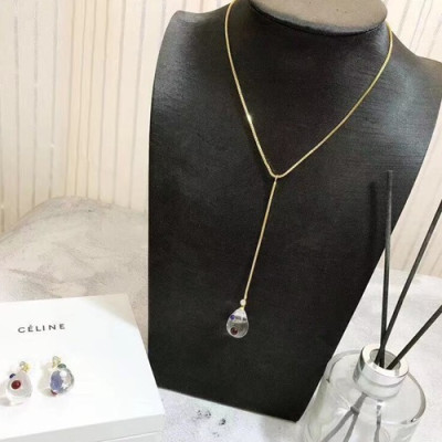 CELINE  Yellow Gold  Choker &  Earring - 셀린느  여성용 18k도금 옐로우 골드 목걸이, 귀걸이쎄트