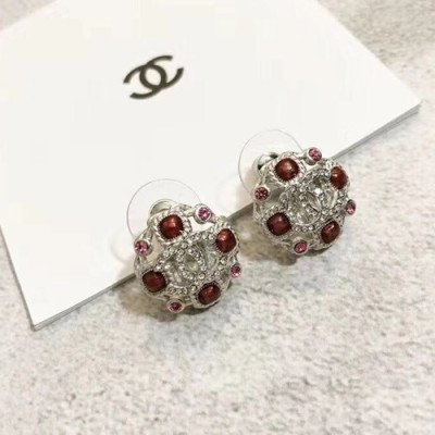 CHANEL  White Gold  Earring - 샤넬  여성용 18k도금 화이트 골드 귀걸이