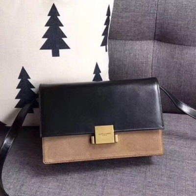 Saint Laurent Women Bellechasse Medium Shoulder Bag,24CM - 입생로랑 여성용 벨샤스 미듐 숄더백 482044,SLB0110, 24CM,브라운