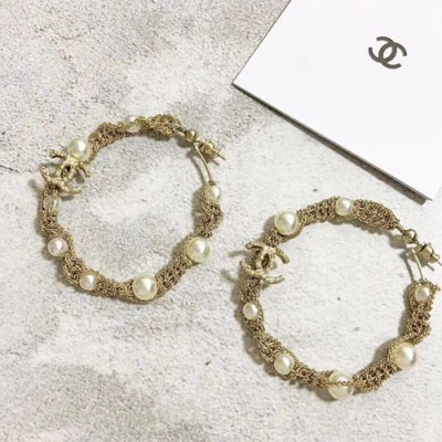 CHANEL  Yellow Gold  Earring - 샤넬  여성용 18k도금 옐로우 골드 귀걸이